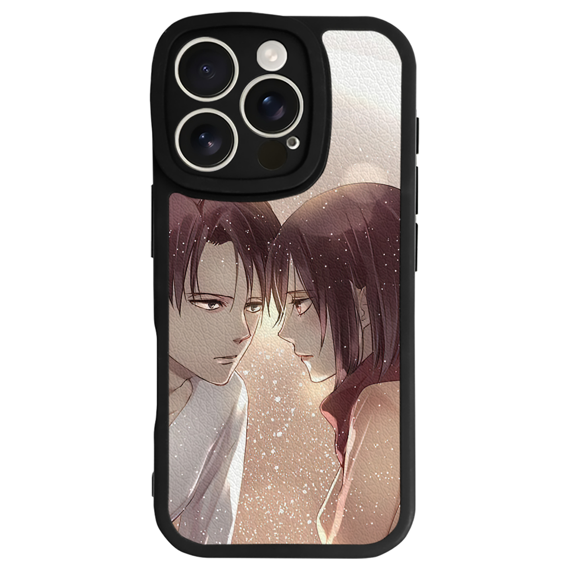 （画像用） 進撃の巨人 Attack on Titan 【iPhone 16シリーズ対応】シリコンスマホケース（レザー調） 材質：シリコン
